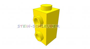 Lego  Stein  1 x 1 x 1 2/3  mit  2 Noppen an einer Seite (32952)