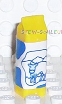 Lego Scala Milchtüte mit Sticker (33011apb01)