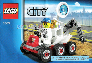 Lego Bauanleitung  -Space Moon Buggy- (3365)