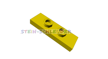 Lego Platte 1 x 3 mit 2 Noppen (34103)