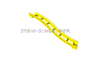 Lego Achterbahn-Rampenschiene (34738)