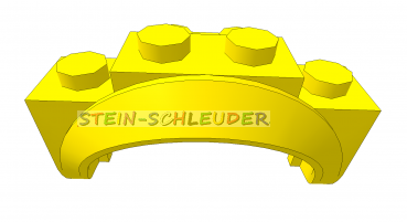 Lego Kotflügel 4 x 2 1/2 x 2 (35789)