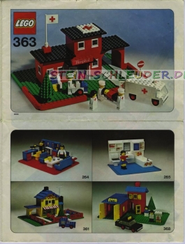 Legoland Bauanleitung -Hospital- (B_363)