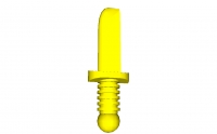 Lego Minifigur Messer (37 / 44658a)