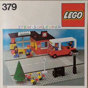 Lego Bauanleitung -Bus Station- (379)