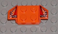 Lego Kotflügel 2 x 4 bedruckt (41854px10)