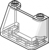 Lego Windschutzscheibe 2 x 4 x 2 (3823)