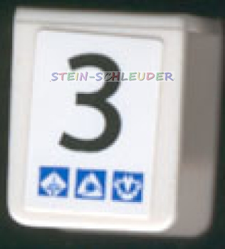 Lego Minifigur Weste mit Sticker (3840pb13)