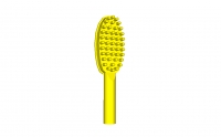 Lego Minifigur Haarbürste, 14mm griff (3852a)