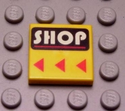 Lego Fliese 2 x 2 bedruckt (3068px29)