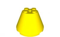 Lego Kegel 4 x 4 x 2 (3943)