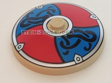 Lego Schüssel 4 x 4 bedruckt (3960pb016)