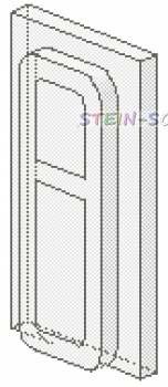 Lego Glas für Zugfenster 4035 (4036)