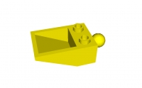 Lego Schrägstein 2 x 3 invers mit Kugel (4089)