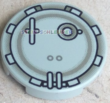 Lego Fliese 2 x 2 rund bedruckt Star Wars (4150px18)