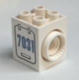 Lego Technik Stein 2 x 2 x 2 mit Rotations-Sockel (41533pb01L)