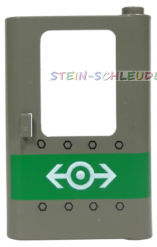Lego Zugtür 1 x 4 x 5 rechts bedruckt (4182pb001)