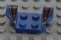 Lego Kotflügel 2 x 4 bedruckt (41854px16)