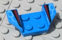 Lego Kotflügel 2 x 4 bedruckt (41854px6)