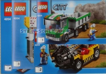 Lego City Bauanleitung  -The Mine- (4204)