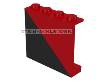 Lego Paneele 1 x 4 x 3 bedruckt (4215ap25)