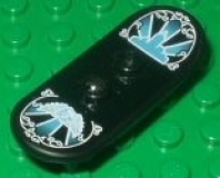 Lego Minifigur Skateboard bedruckt (42511pb06)