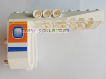 Lego Flugzeugrumpf 6 x 10 x 5 bedruckt (42601pb02)