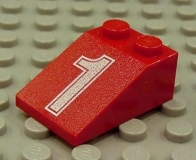 Lego Schrägstein 33 bedruckt (3298p01)