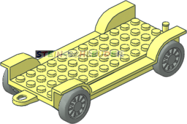 Lego Fabuland Autobasis 12 x 6 (4362ac01)