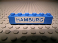 Lego Stein 1 x 6 bedruckt (3009px21)