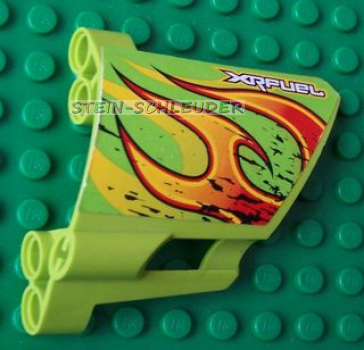 Lego Technik Verkleidungspaneel #22 mit Sticker (44352pb07)