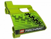 Lego Technik Verkleidungspaneel #23 mit Sticker (44353pb11)