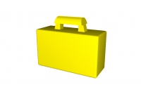 Lego Minifigur Koffer (4449)