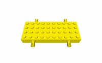 Lego  Autobasis 4 x 10 mit Pins (30076)