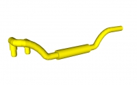 Lego Auspuff links 11L (4466)