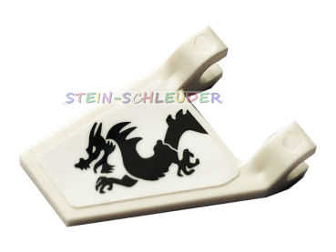 Lego Flagge 2 x 2 mit Sticker (44676pb048)