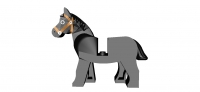Lego Pferd schwarz (4493c01)