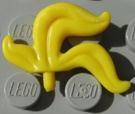 Lego Minifigur Helm Federbusch groß (4502b)