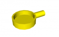 Lego Minifigur Bratpfanne (4528)