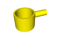Lego Minifigur Stielkasserolle (4529)