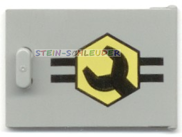 Lego  Schranktür 2 x 3 x 2  bedruckt (4533px1)
