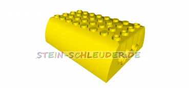 Lego Zylinderoberteil 6 x 8 x 4 (45411)