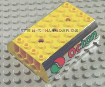 Lego Zylinderoberteil 6 x 8 x 4 bedruckt (45411pb02)