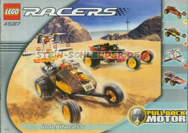 Lego Bauanleitung -Duel Racers- (4587)