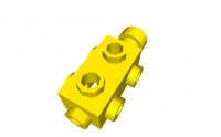 Lego Stein 1 x 2 x 2/3 mit seitlichen Noppen (4595)