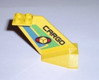 Lego Leitwerk bedruckt (4867pb02)