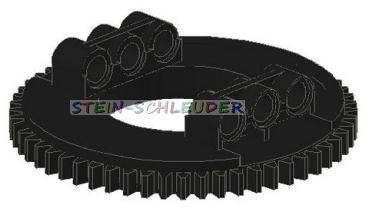Lego Technik Drehkranz Unterteil 56 Zähne (48168)