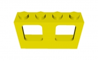 Lego Flugzeugfenster 1 x 4 x 2  (4863)