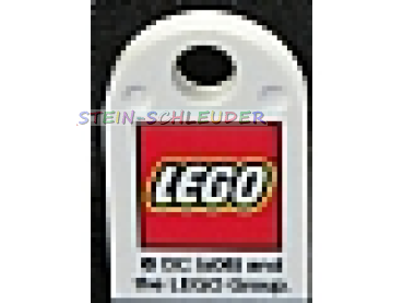 Lego Fliese 3 x 3 mit Sticker (48995pb06)