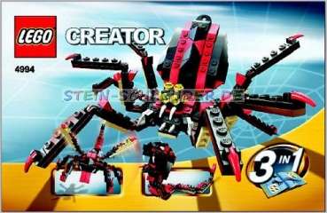 Lego Creator Bauanleitung -Fierce Creatures- (4994)